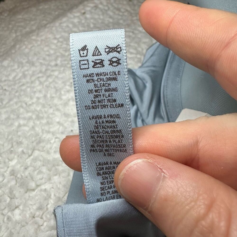 Skims Weightless Demi Bra Denim Light Dusty Blue Color Size 32DDD NWT - Picture 9 of 9